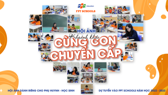 Khoảnh khắc cùng con chuyển cấp