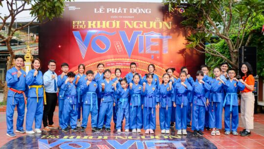 20 học sinh đại diện cho khối TH&THCS FPT Schools tham gia Lễ khởi động