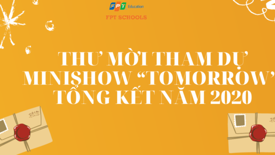 THU MOI THAM DU MINISHOW TOMORROW TONG KET NAM 2020 7