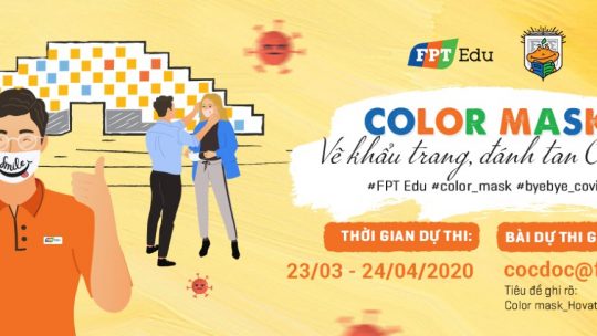 Cuộc thi Ảnh COLOR Mask - Vẽ Khẩu trang, đánh tan Covid